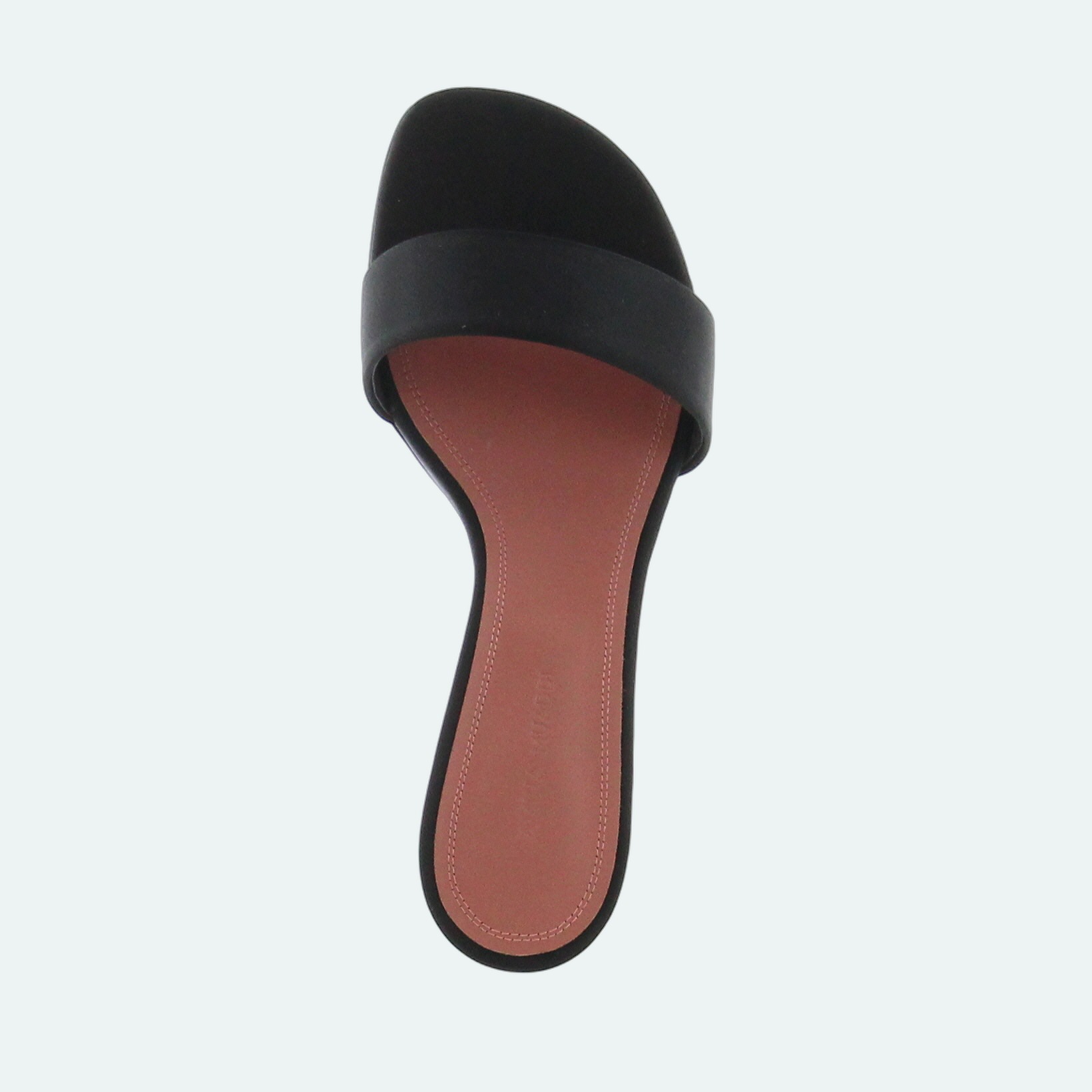 Amina Muaddi - Andreea Slipper 45 - Satin Black - Image 4