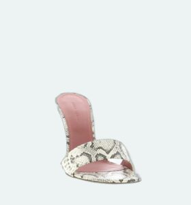 Amina Muaddi - Andreea Slipper 95 - Printed Snake - Image 2