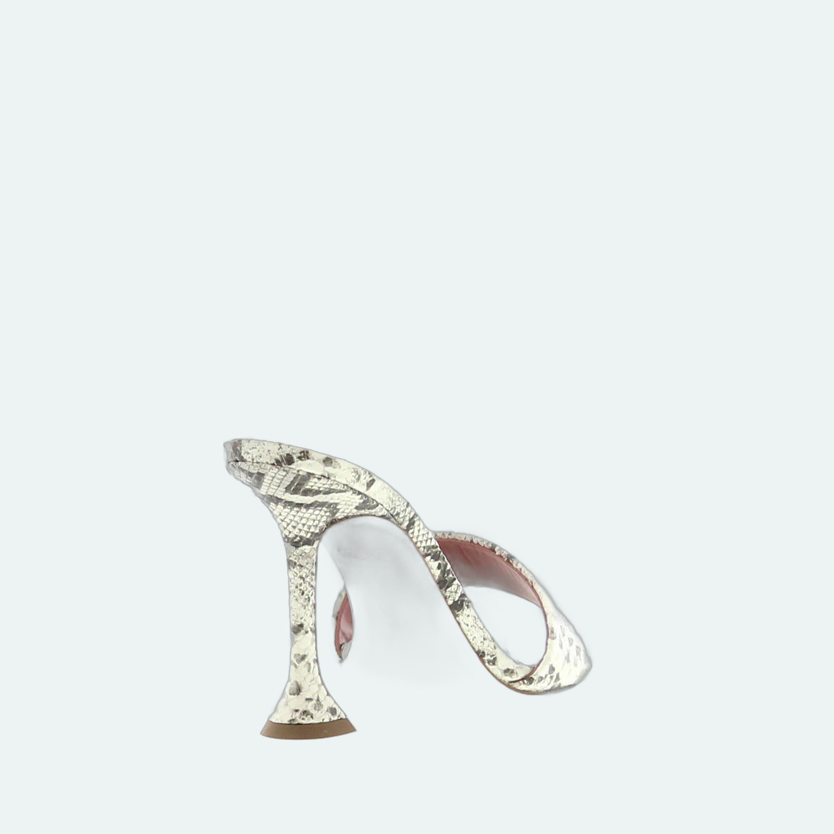 Amina Muaddi - Andreea Slipper 95 - Printed Snake - Image 3