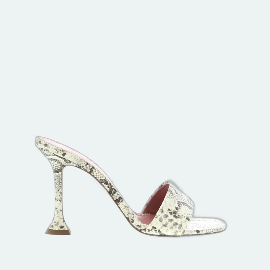 Amina Muaddi - Andreea Slipper 95 - Printed Snake