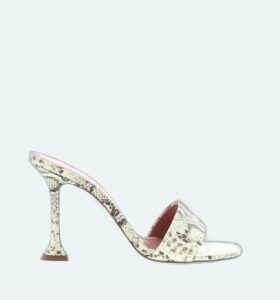 Amina Muaddi - Andreea Slipper 95 - Printed Snake - Image 1