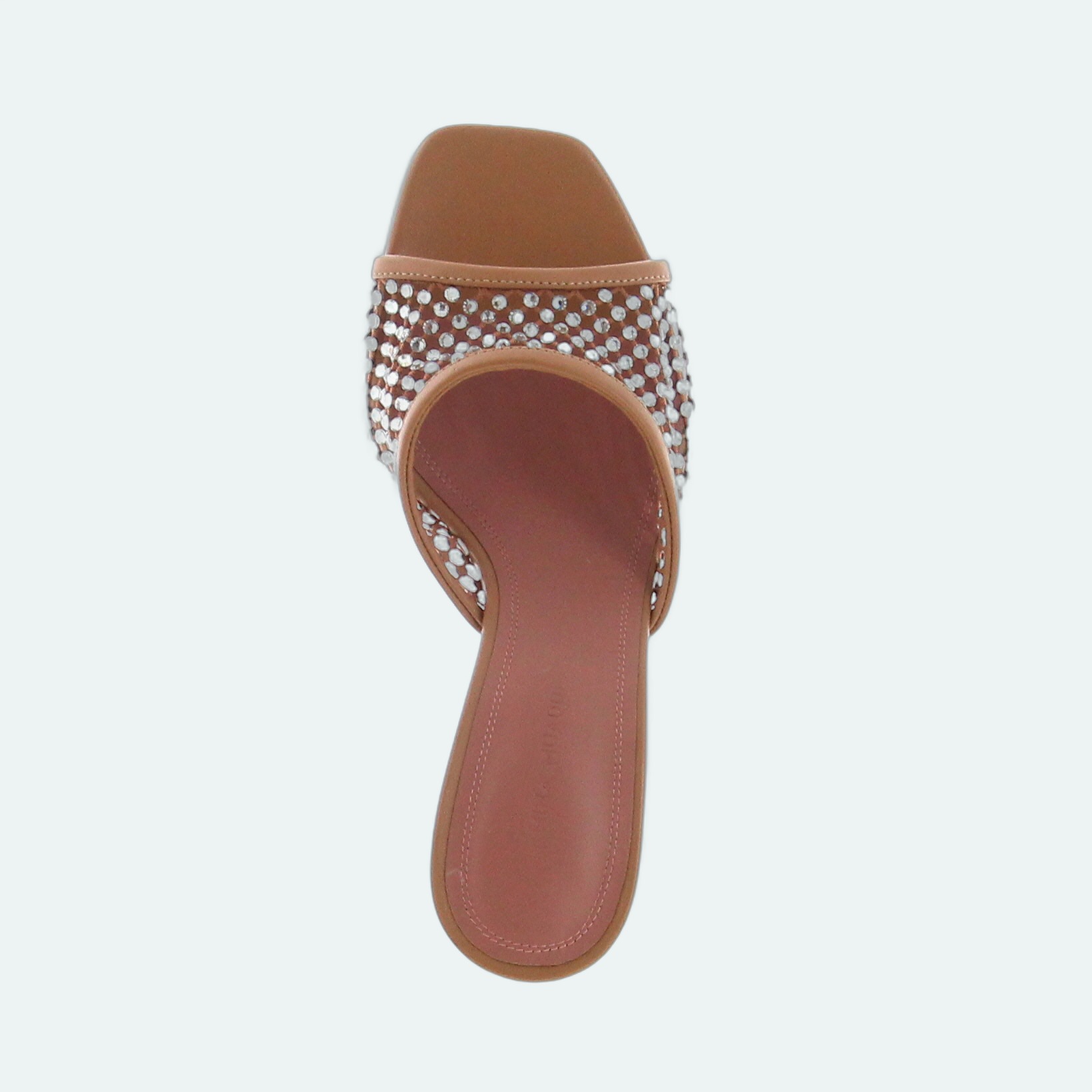 Amina Muaddi - Lupita Crystal 70 - Latte - Image 4