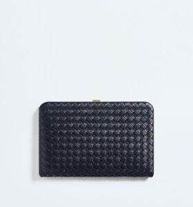 Bottega Veneta - Mezzanotte Clutch - Midnight - Image 1