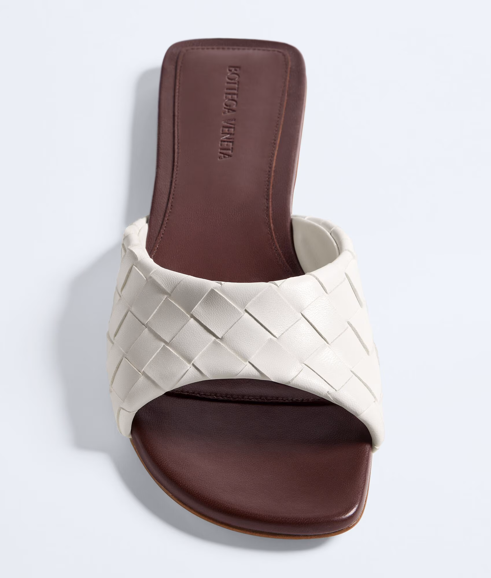 Bottega Veneta - Livia Mule Flat - Alabaster - Image 2