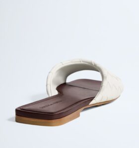 Bottega Veneta - Livia Mule Flat - Alabaster - Image 5
