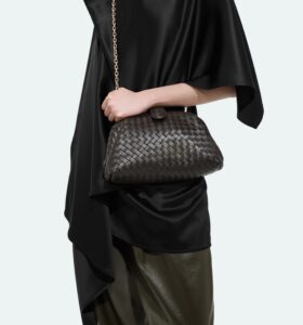 Bottega Veneta - Lauren 1980 Small - Espresso - Image 2