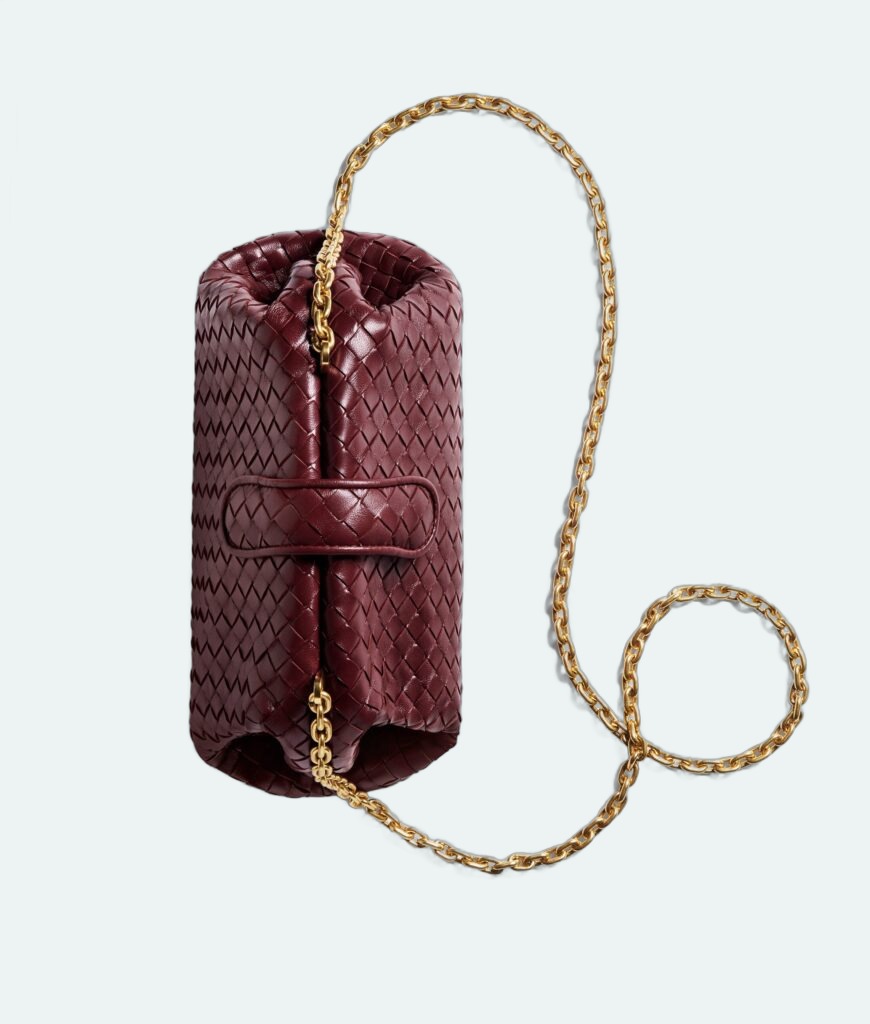 Bottega Veneta - Lauren 1980 Small - Lava Red