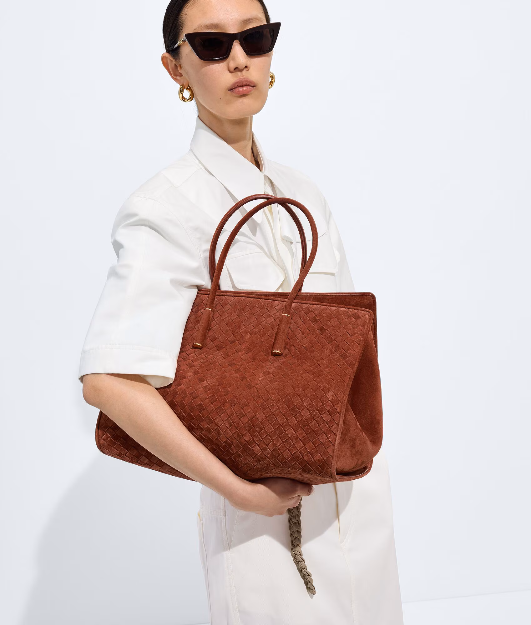 Bottega Veneta - Barbara Tote - Rust - Image 5