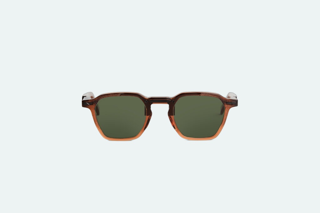 Movitra - Alias 01 C2 - Crystal Light Brown with Green Lenses - Limited Edition
