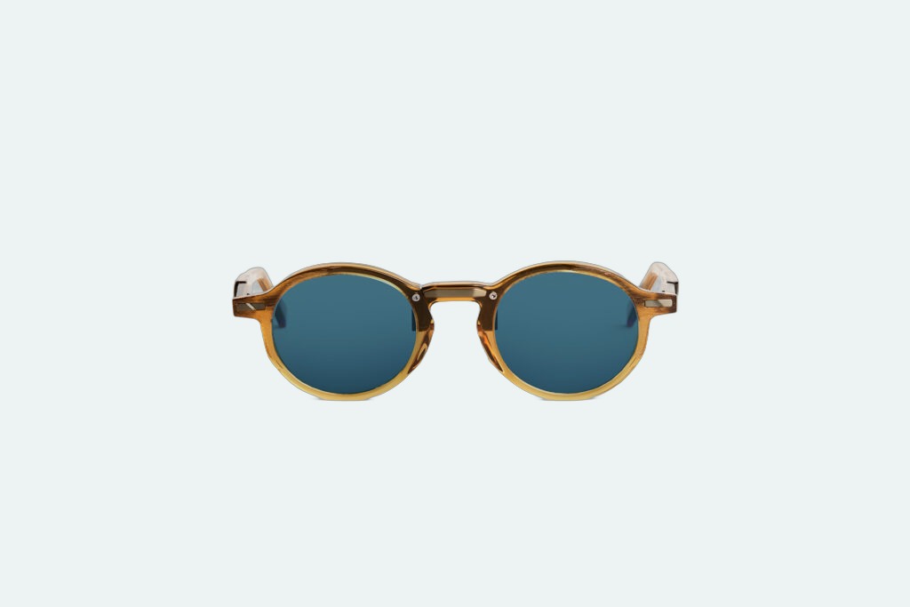 Movitra - Alias 02 C3 - Crystal Honey with Polar Blue Lenses - Limited Edition