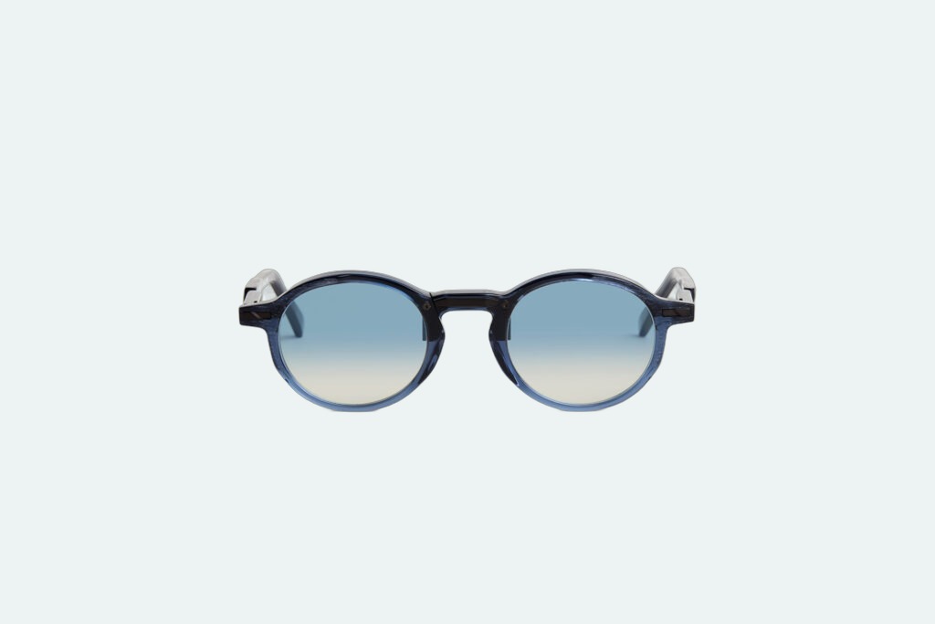 Movitra - Alias 02 C4 - Crystal Royal Blue with Gradient Blue Lenses - Limited Edition