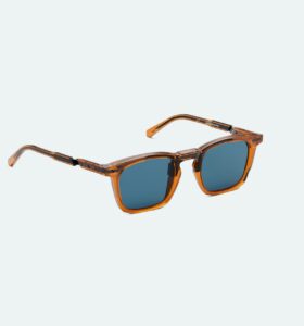 Movitra - Alias 04 C2 - Crystal Light Brown with Polar Blue Lenses - Limited Edition - Image 2