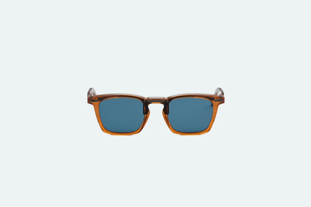 Movitra - Alias 04 C2 - Crystal Light Brown with Polar Blue Lenses - Limited Edition