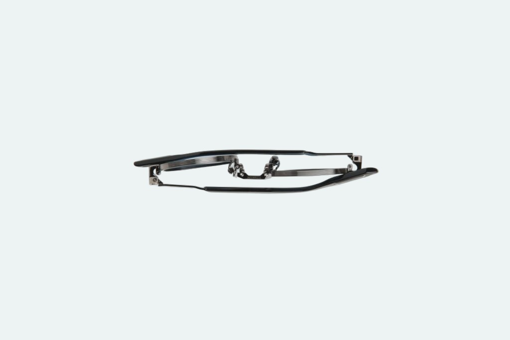 Movitra - Nexus 01 C2 - Crystal Black with Blue Lenses - Limited Edition