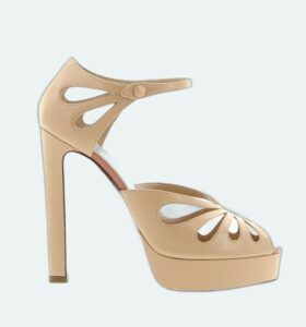 Francesco Russo - Platform Sandal Nude - Image 1