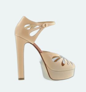 Francesco Russo - Platform Sandal Nude - Image 3