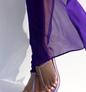 Rene Caovilla - Diana Sandal - Violet - Image 6