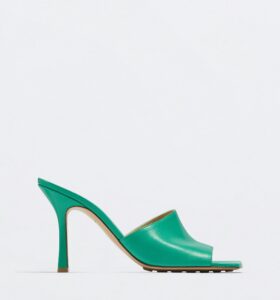 Bottega Veneta - Stretch Mule - Acid Turquoise - Image 1