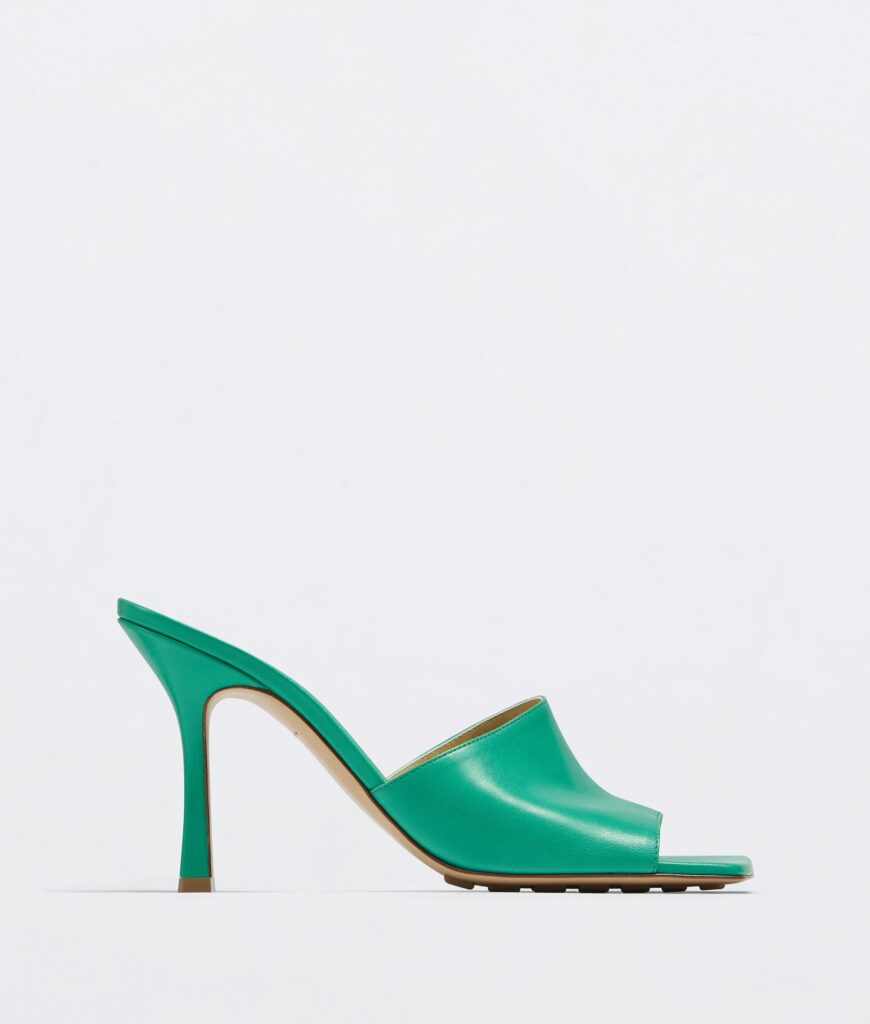 Bottega Veneta - Stretch Mule - Acid Turquoise