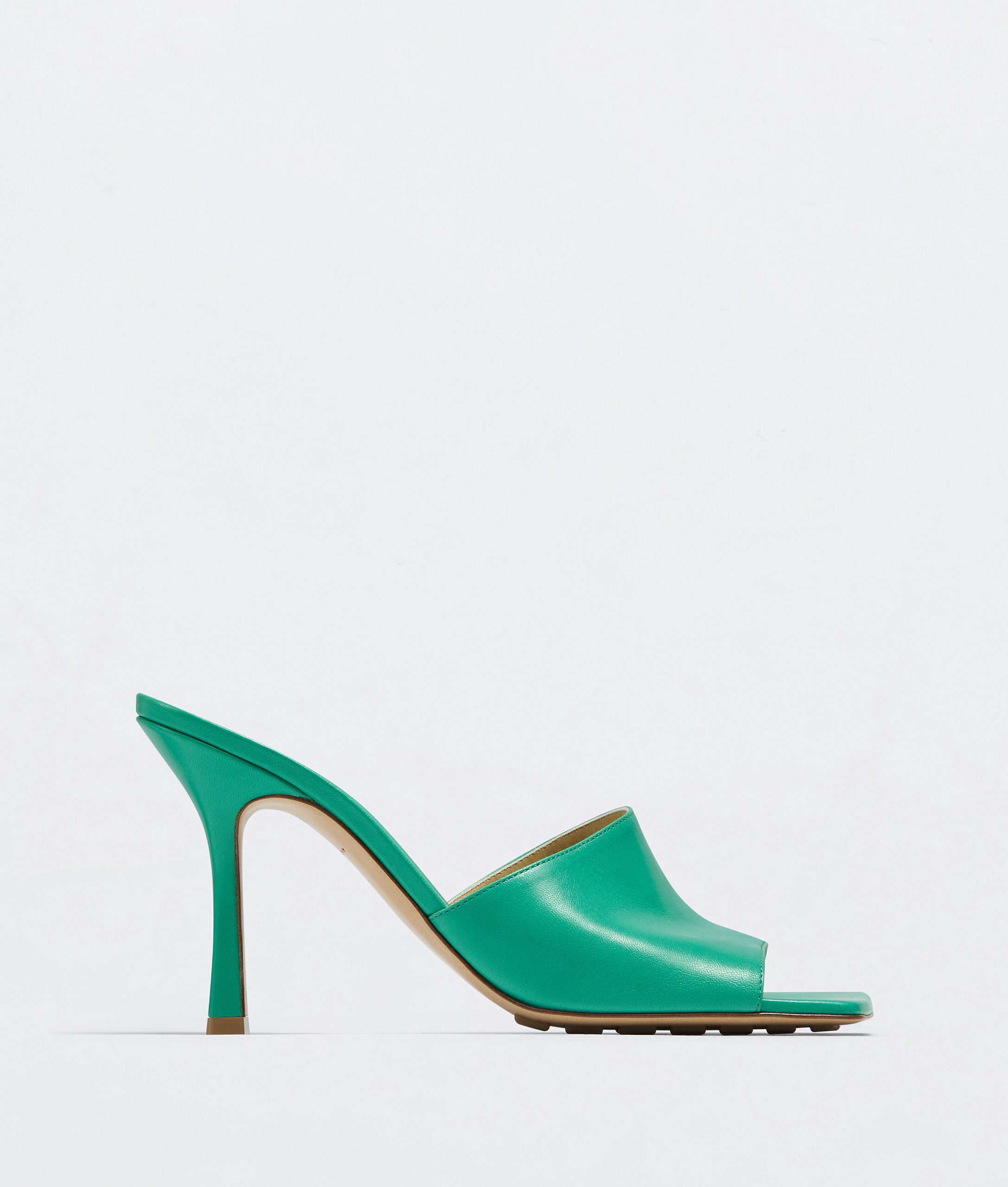Bottega Veneta - Stretch Mule - Acid Turquoise - Image 1