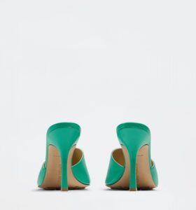 Bottega Veneta - Stretch Mule - Acid Turquoise - Image 4