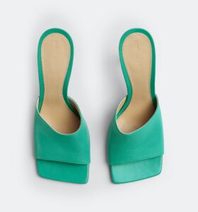 Bottega Veneta - Stretch Mule - Acid Turquoise - Image 5