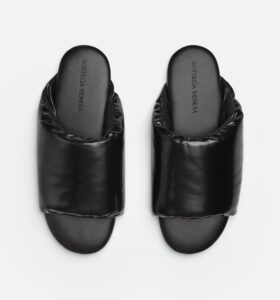 Bottega Veneta - Cushion Slide - Black - Image 5