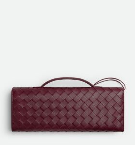Bottega Veneta - Andiamo Long Clutch With Handle - Barolo - Image 4