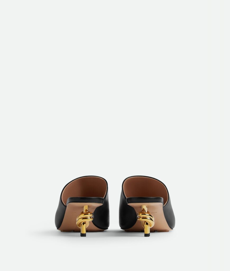 Bottega Veneta - Knot Mule 50 - Black