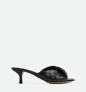 Bottega Veneta - Blink Mule Kitten - Black - Image 1