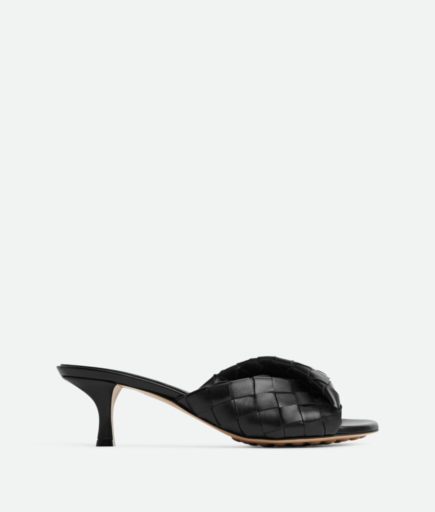 Bottega Veneta - Blink Mule Kitten - Black