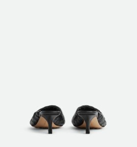 Bottega Veneta - Blink Mule Kitten - Black - Image 4