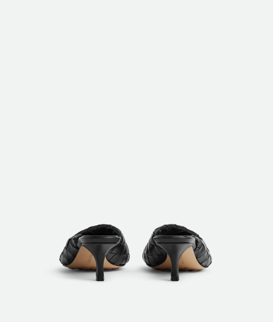 Bottega Veneta - Blink Mule Kitten - Black