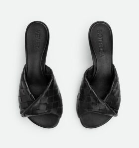 Bottega Veneta - Blink Mule Kitten - Black - Image 5