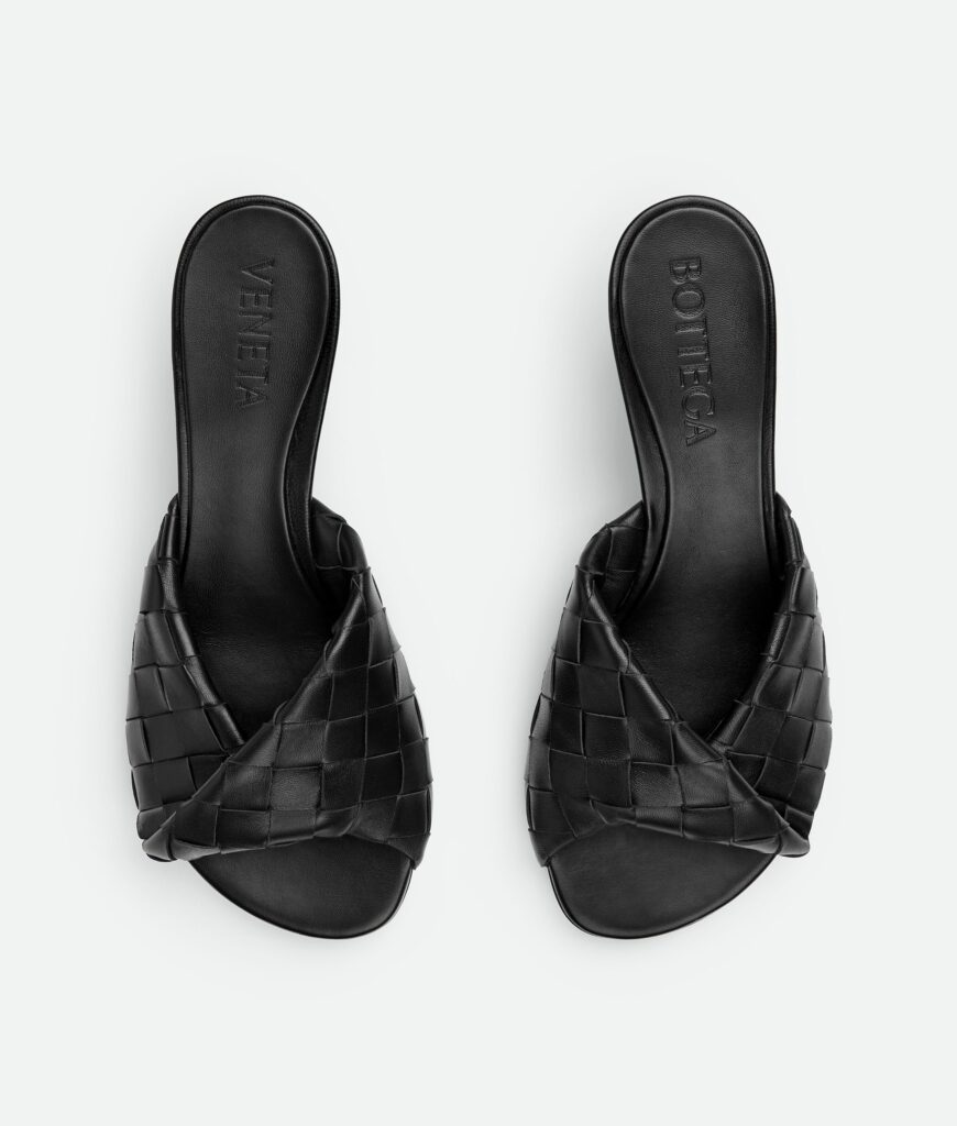 Bottega Veneta - Blink Mule Kitten - Black