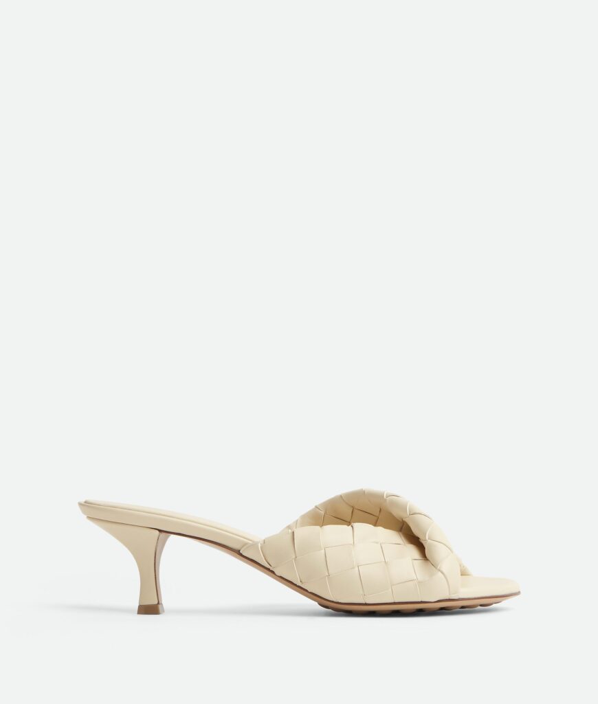 Bottega Veneta - Blink Mule Kitten - Sea Salt