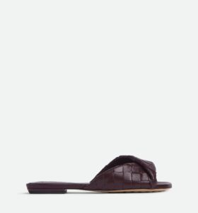 Bottega Veneta - Blink Mule Flat - Dark Barolo - Image 1