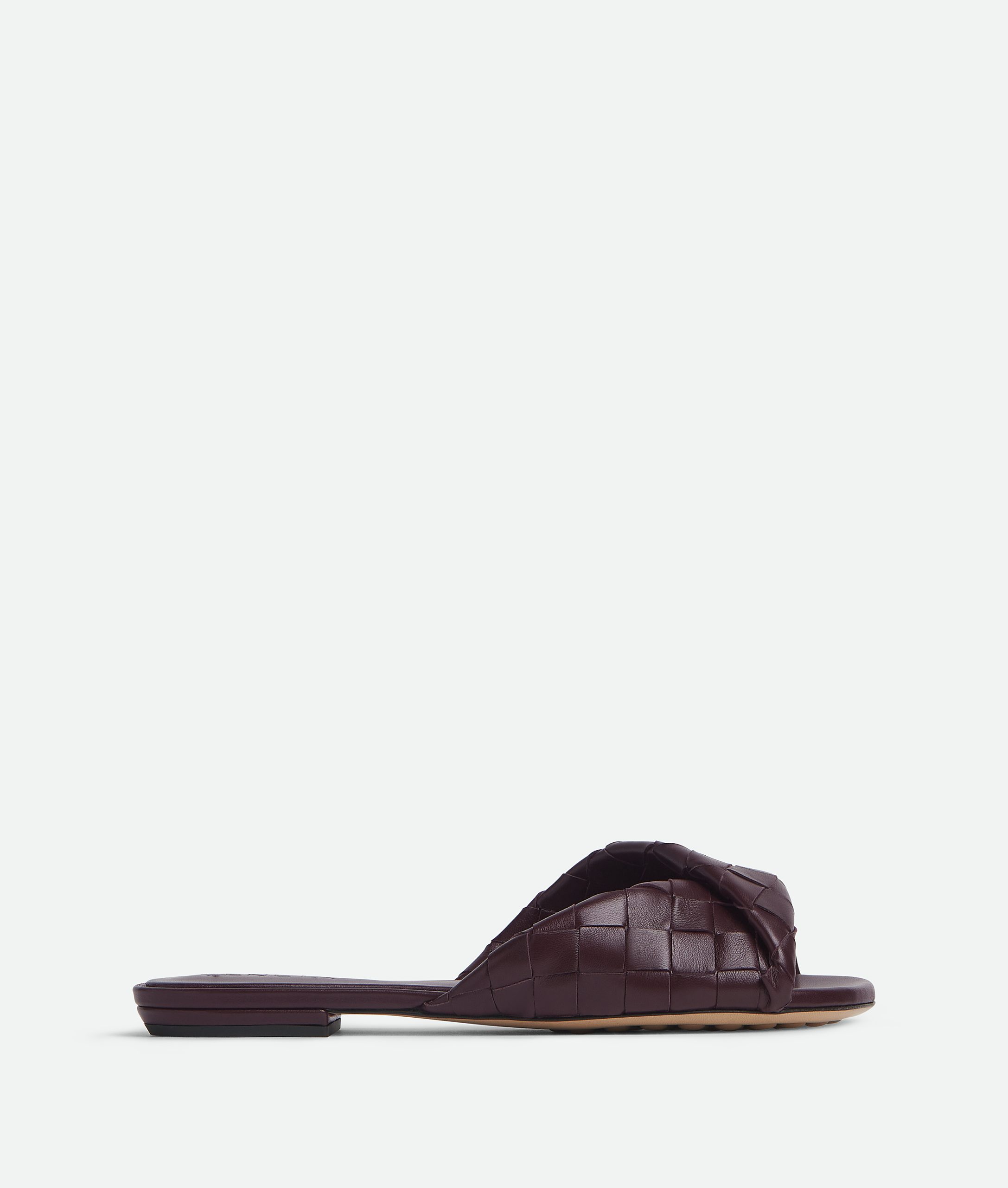 Bottega Veneta - Blink Mule Flat - Dark Barolo - Image 1