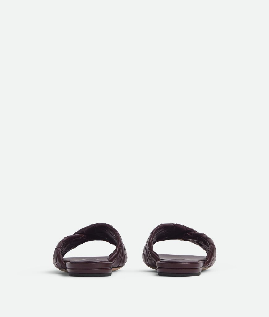 Bottega Veneta - Blink Mule Flat - Dark Barolo