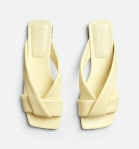 Bottega Veneta - Riva Mule Flat - Camomile - Image 5