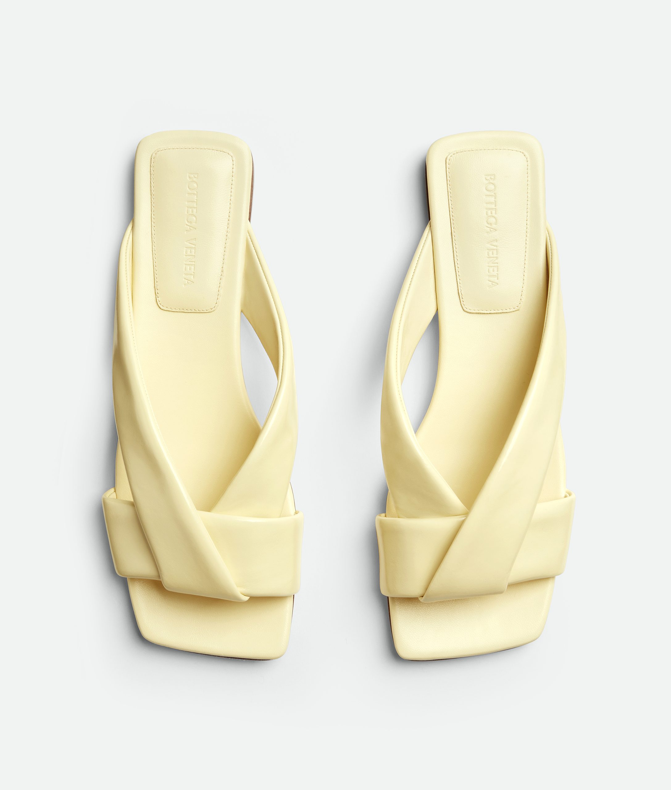 Bottega Veneta - Riva Mule Flat - Camomile - Image 5