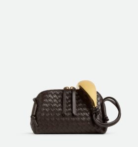 Bottega Veneta - Concert Pouch with Handle - Fondant - Image 1