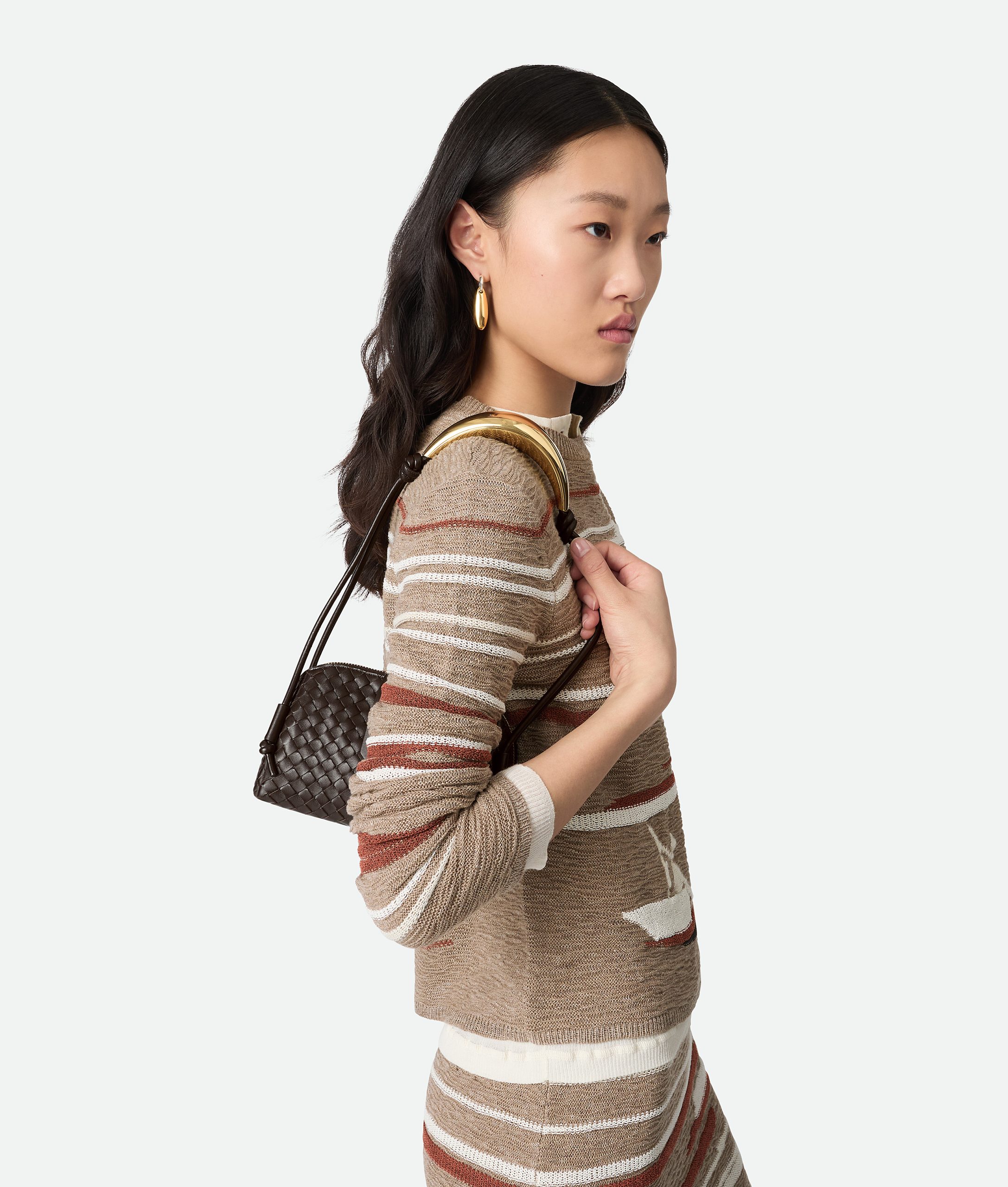 Bottega Veneta - Concert Pouch with Handle - Fondant - Image 3