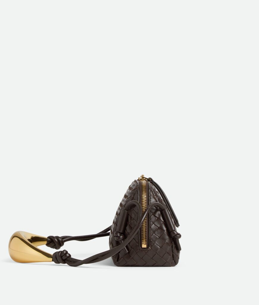 Bottega Veneta - Concert Pouch with Handle - Fondant