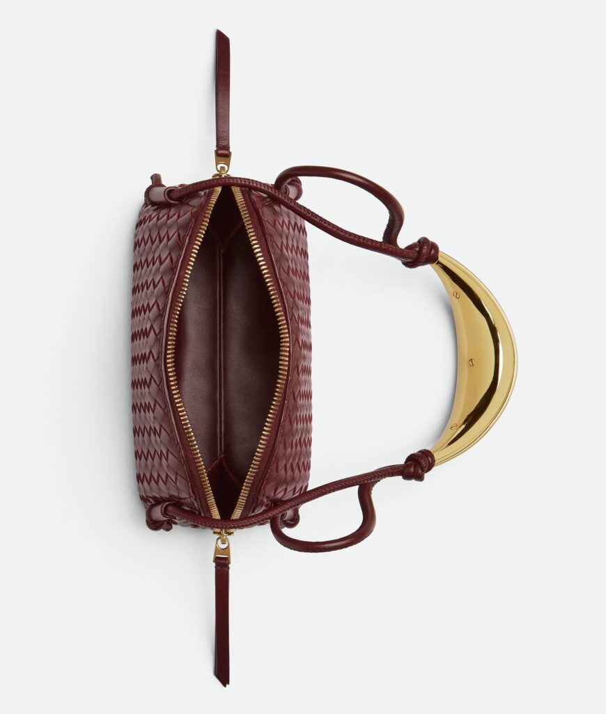 Bottega Veneta - Concert Pouch with Handle - Barolo