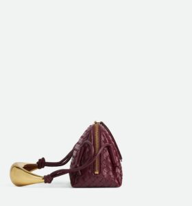 Bottega Veneta - Concert Pouch with Handle - Barolo - Image 5