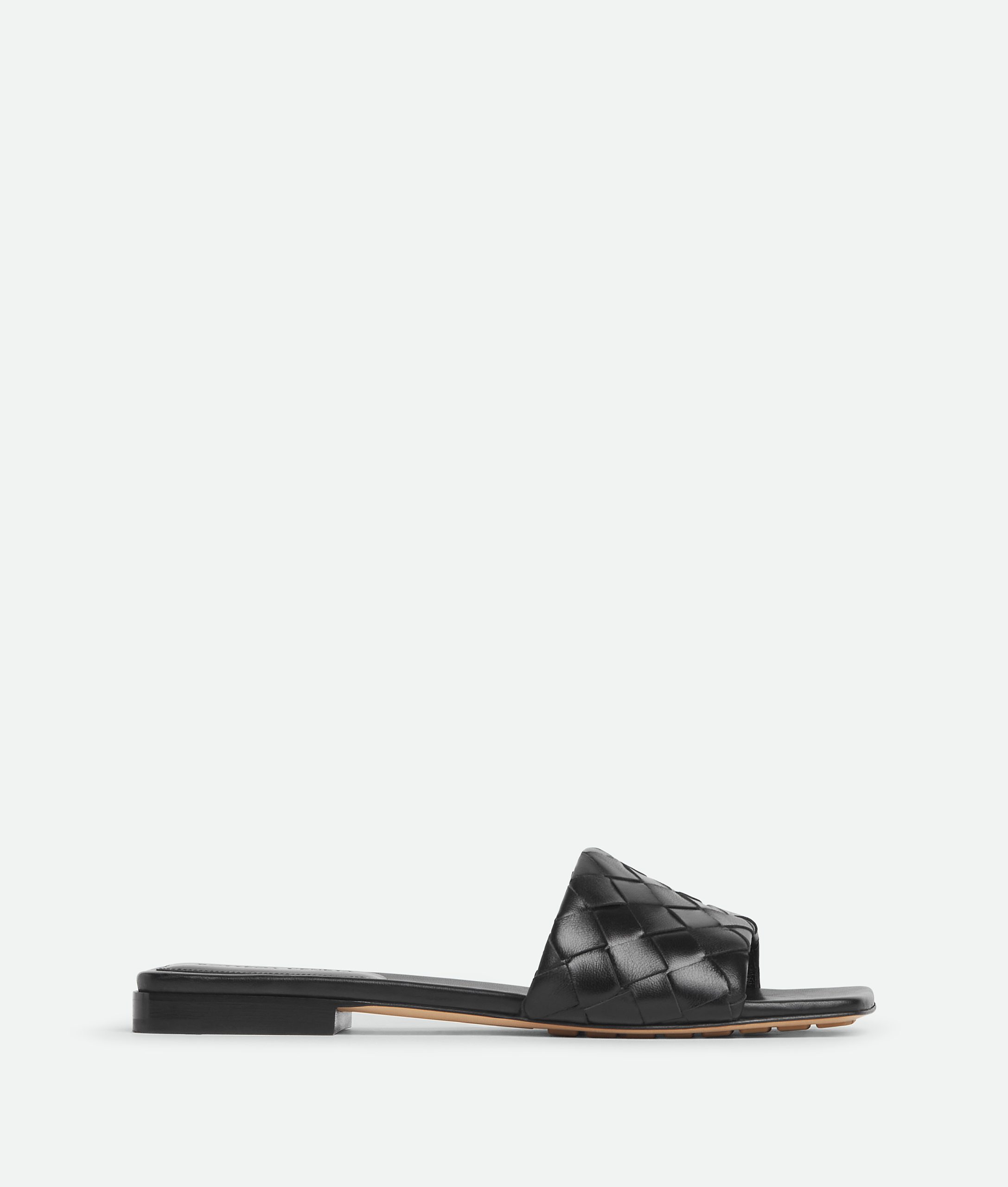 Bottega Veneta - Parco Flat Mule - Black - Image 1