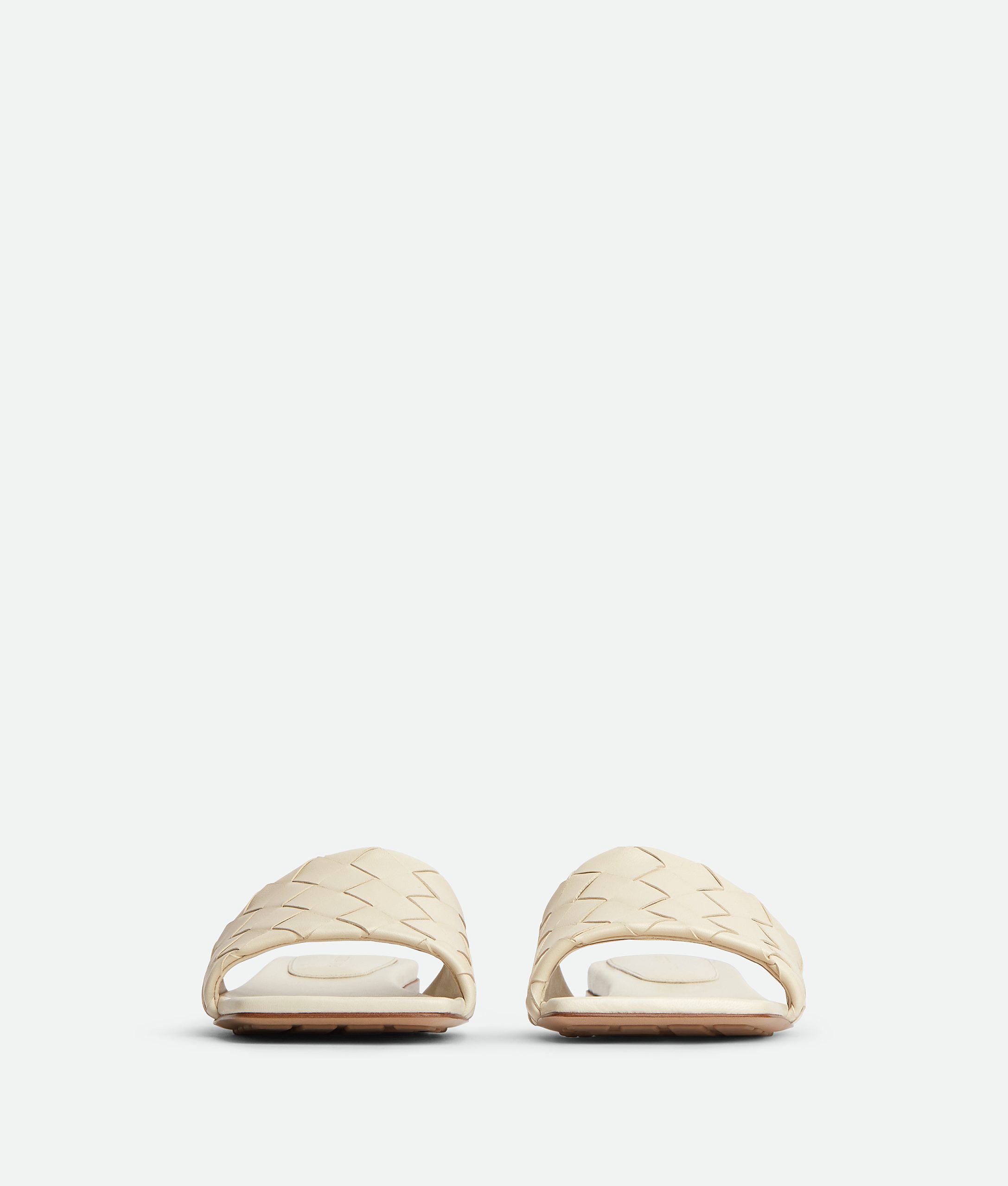 Bottega Veneta - Parco Flat Mule - Sea Salt - Image 4