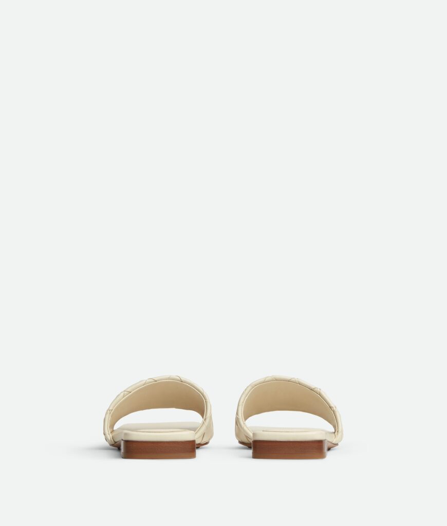 Bottega Veneta - Parco Flat Mule - Sea Salt