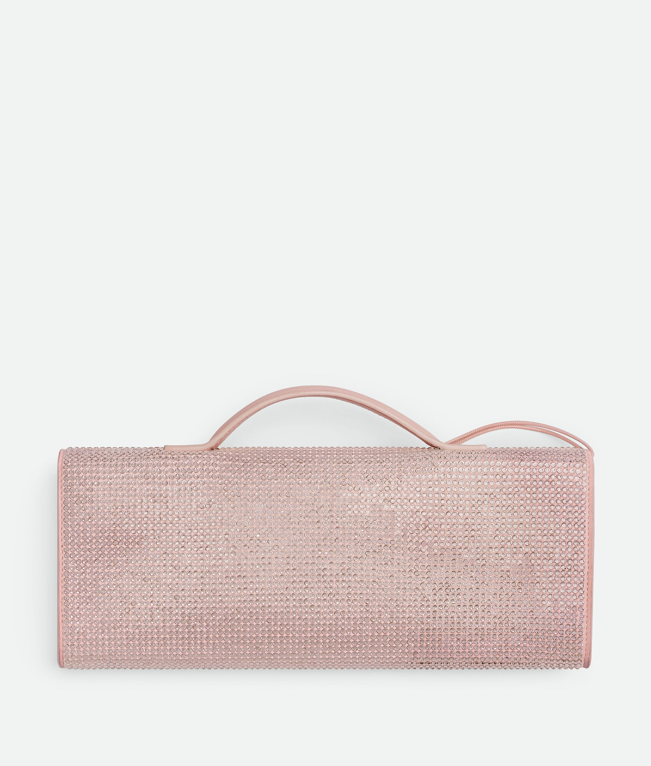 Bottega Veneta - Andiamo Long Clutch Crystals - Rose - Image 4